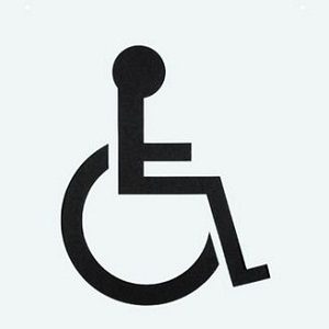 39" View Standard Handicap Stencil - 1/8"